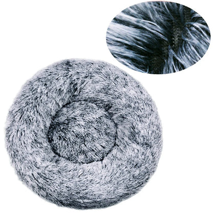 Calming Plush Pet Bed – Ultra Soft Anti-Anxiety Dog & Cat Sofa