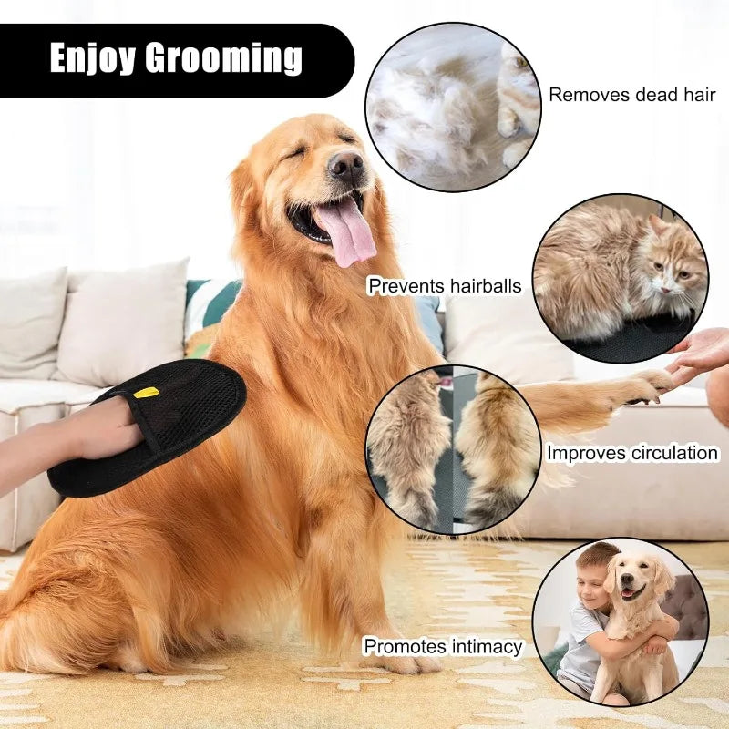 Pet Hair Remover Glove – Reusable Fur Cleaner