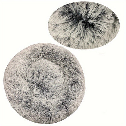 Calming Plush Pet Bed – Ultra Soft Anti-Anxiety Dog & Cat Sofa