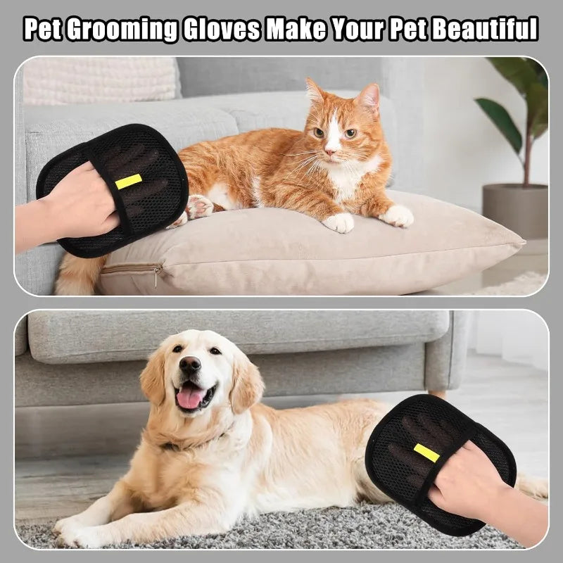 Pet Hair Remover Glove – Reusable Fur Cleaner