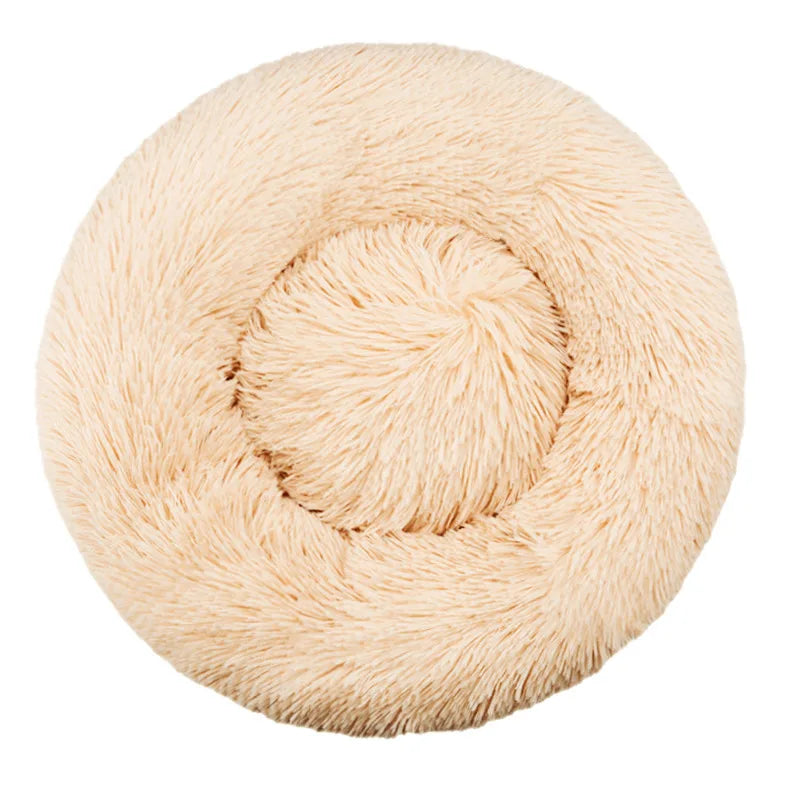 Calming Plush Pet Bed – Ultra Soft Anti-Anxiety Dog & Cat Sofa