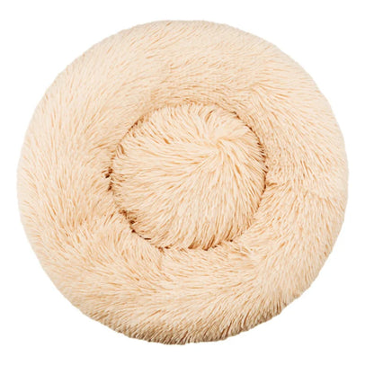 Calming Plush Pet Bed – Ultra Soft Anti-Anxiety Dog & Cat Sofa