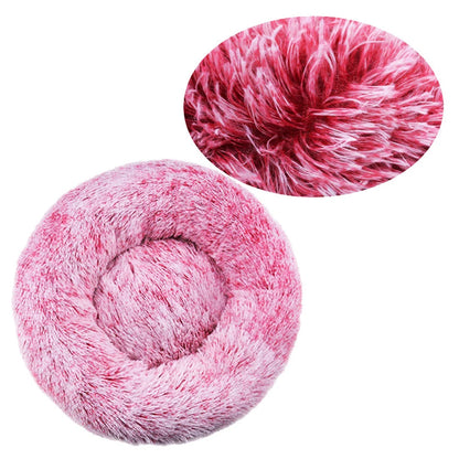 Calming Plush Pet Bed – Ultra Soft Anti-Anxiety Dog & Cat Sofa