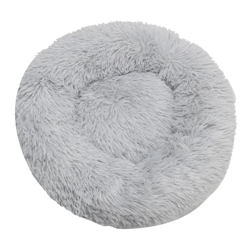 Calming Plush Pet Bed – Ultra Soft Anti-Anxiety Dog & Cat Sofa