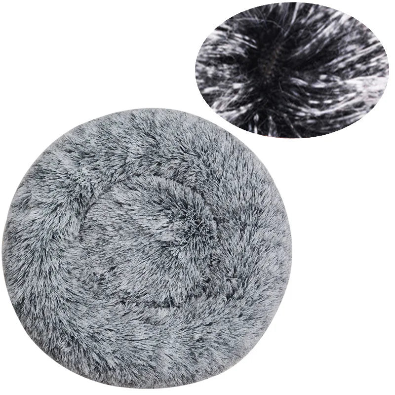 Calming Plush Pet Bed – Ultra Soft Anti-Anxiety Dog & Cat Sofa