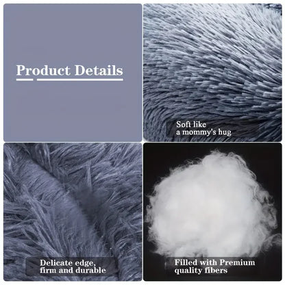 Calming Plush Pet Bed – Ultra Soft Anti-Anxiety Dog & Cat Sofa