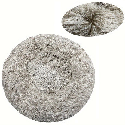 Calming Plush Pet Bed – Ultra Soft Anti-Anxiety Dog & Cat Sofa
